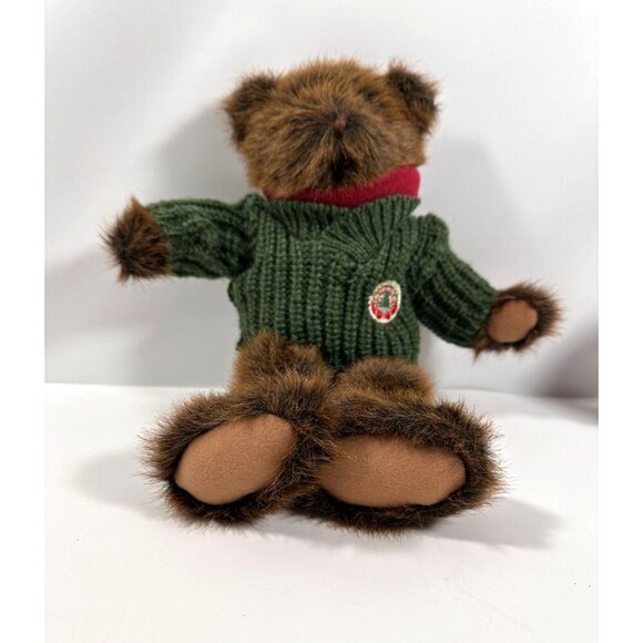 Vintage Commonwealth Toy Co. Christmas Teddy Bears Plush Boy &‎ Girl in Sweaters - Picture 8 of 16